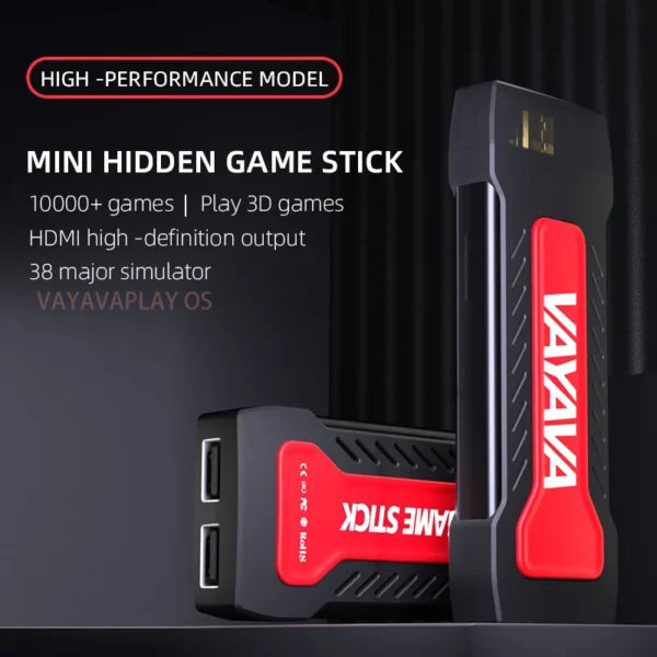GD30 Portable 4K HD Retro Real Arcade Game Video Stick Console Arcade 3D Game Console with 20000 Games