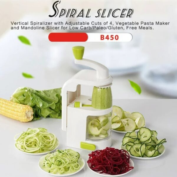 Multifunctional Manual Vegetable Grater Potatoes Carrots Cutter Slicer, Random Color Delivery - Image 5