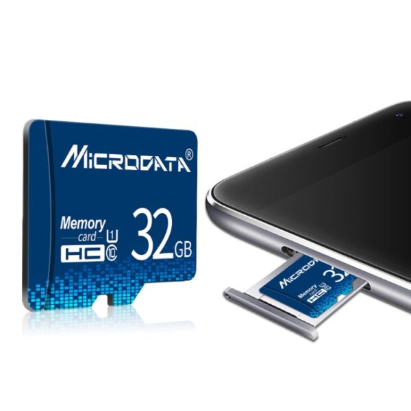 MICRODATA 64GB U3 Blue TF(Micro SD) Memory Card - Image 3