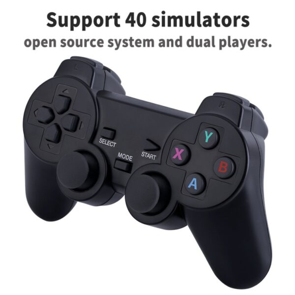 PS3000 64GB 4K Retro Game Stick with 2 Wireless Gamepads 10000+ Games Pre-installed - Image 11