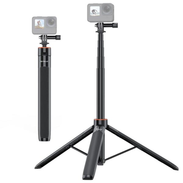 PULUZ 1.3m Action Camera Selfie Stick Tripod Vlog Live Streaming Holder