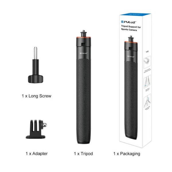 PULUZ 1.3m Action Camera Selfie Stick Tripod Vlog Live Streaming Holder - Image 9
