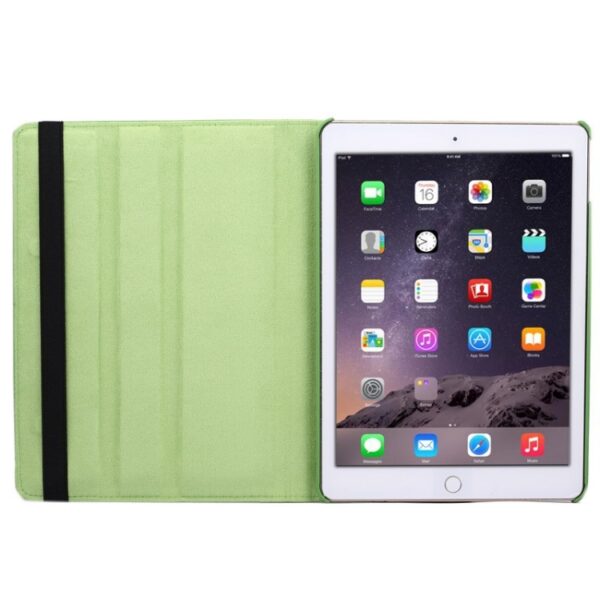 360 Degree Rotation Litchi Texture Flip Leather Case with 2 Gears Holder for iPad Air 2 - Image 5