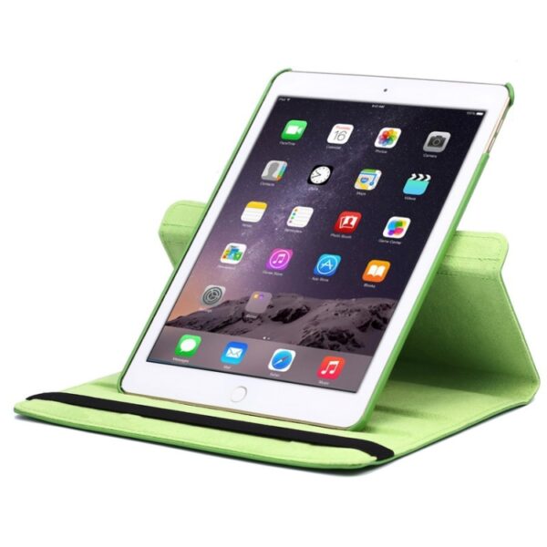 360 Degree Rotation Litchi Texture Flip Leather Case with 2 Gears Holder for iPad Air 2 - Image 7
