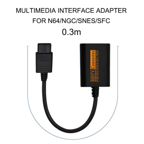 720P Retro Game Console Video Converter HDMI Converter for NGC/N64/SNES/SFC - Image 4
