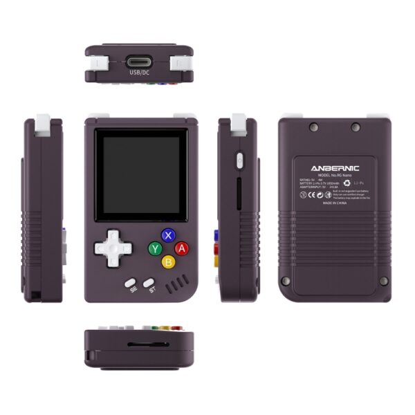 ANBERNIC RG Nano  1.54-Inch IPS Linux System Classic Pocket Retro Game Console - Image 3