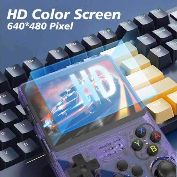 R36S Retro Handheld Game Console Linux System 3.5-Inch Screen Single TF Card Version - Image 3